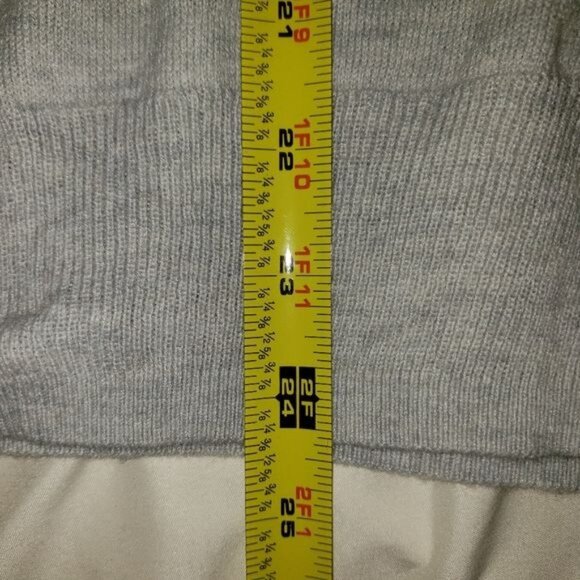 Anecdote Wool? Grey Cardigan Size Large - Picture 3 of 6